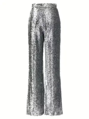 Sequin pants 05FWPA1380530690 GIUSEPPE DI MORABITO Silver