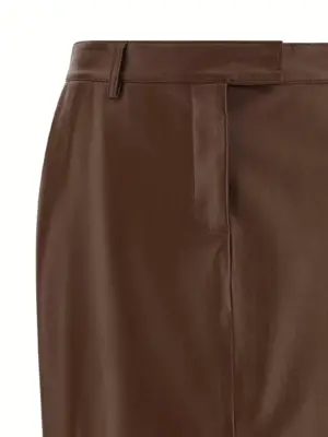 Leather skirt Woman GIUSEPPE DI MORABITO Brown
