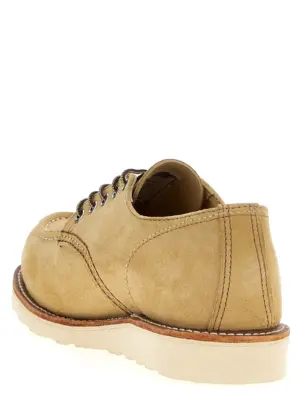 'Shop Moc Oxford' lace up shoes Man RED WING SHOES Beige