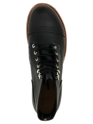 'Iron Ranger®' ankle boots 100% cow leather (Bos Taurus) RED WING SHOES Black