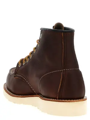 'Classic Moc®' ankle boots Man RED WING SHOES Brown