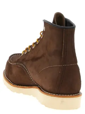 'Classic Moc®' ankle boots Man RED WING SHOES Brown