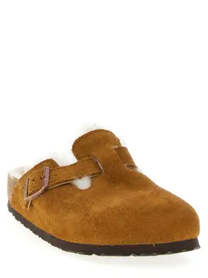 'Boston' sabots 1001141MINK BIRKENSTOCK Brown