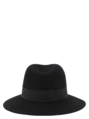 'Henrietta' hat Woman MAISON MICHEL Black