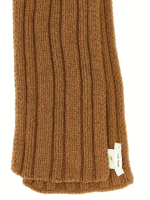 'Amos' scarf Woman THE ROW Brown