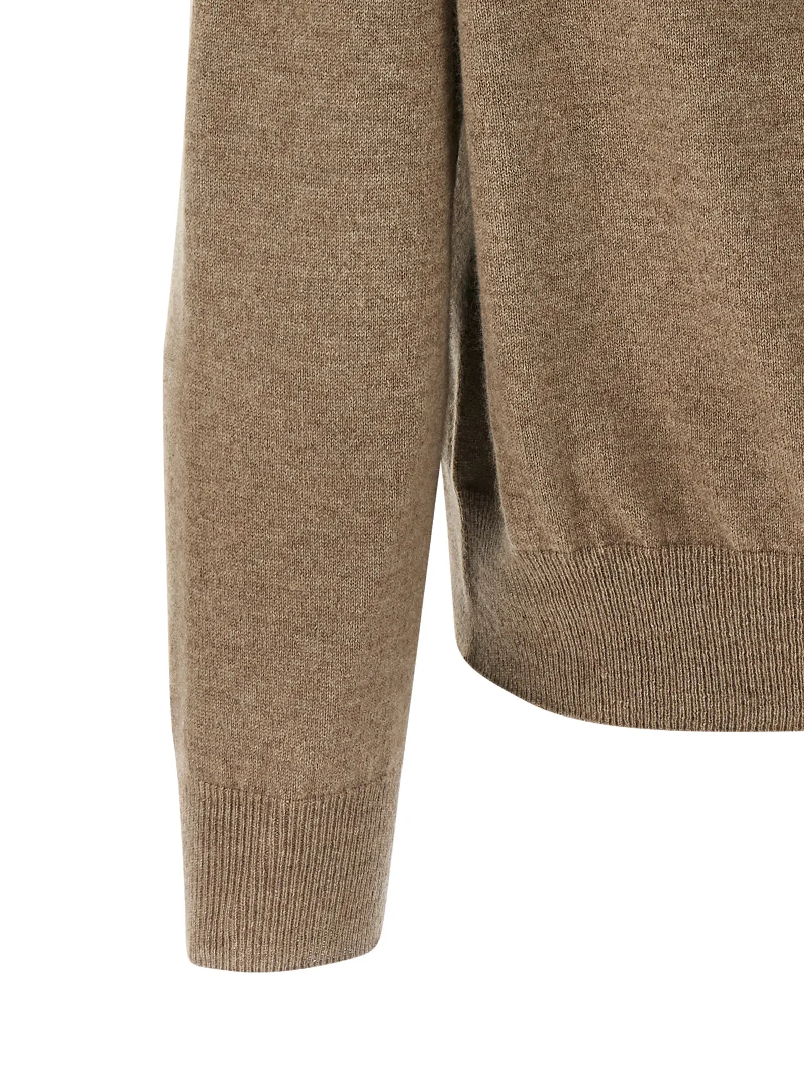 Светр The Row Rod Бежевий 4 'Rod' sweater 100% goat cashmere (Capra Hircus Hircus) THE ROW Beige