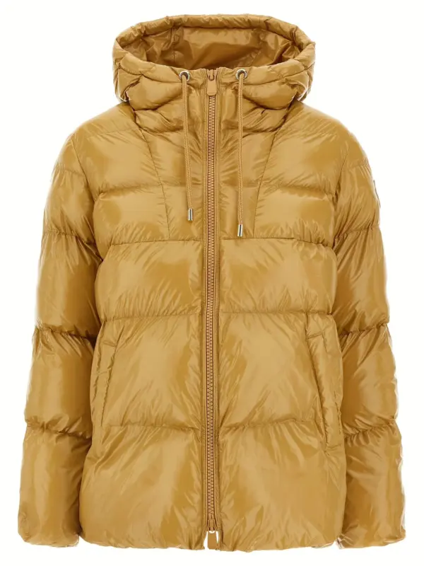 'Eleodoro' down jacket PINKO Yellow