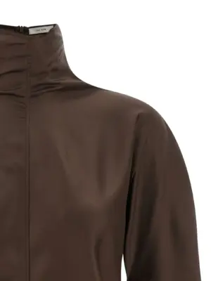 'Miles' blouse Woman THE ROW Brown