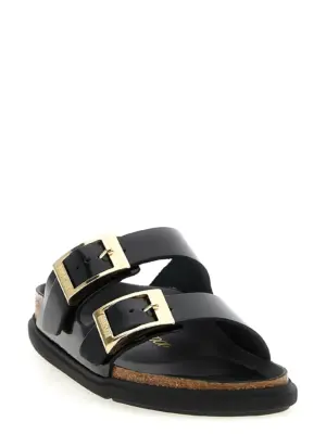 'Arizona Droplet Buckle' sandals 1029353SHINEBLACK BIRKENSTOCK Black