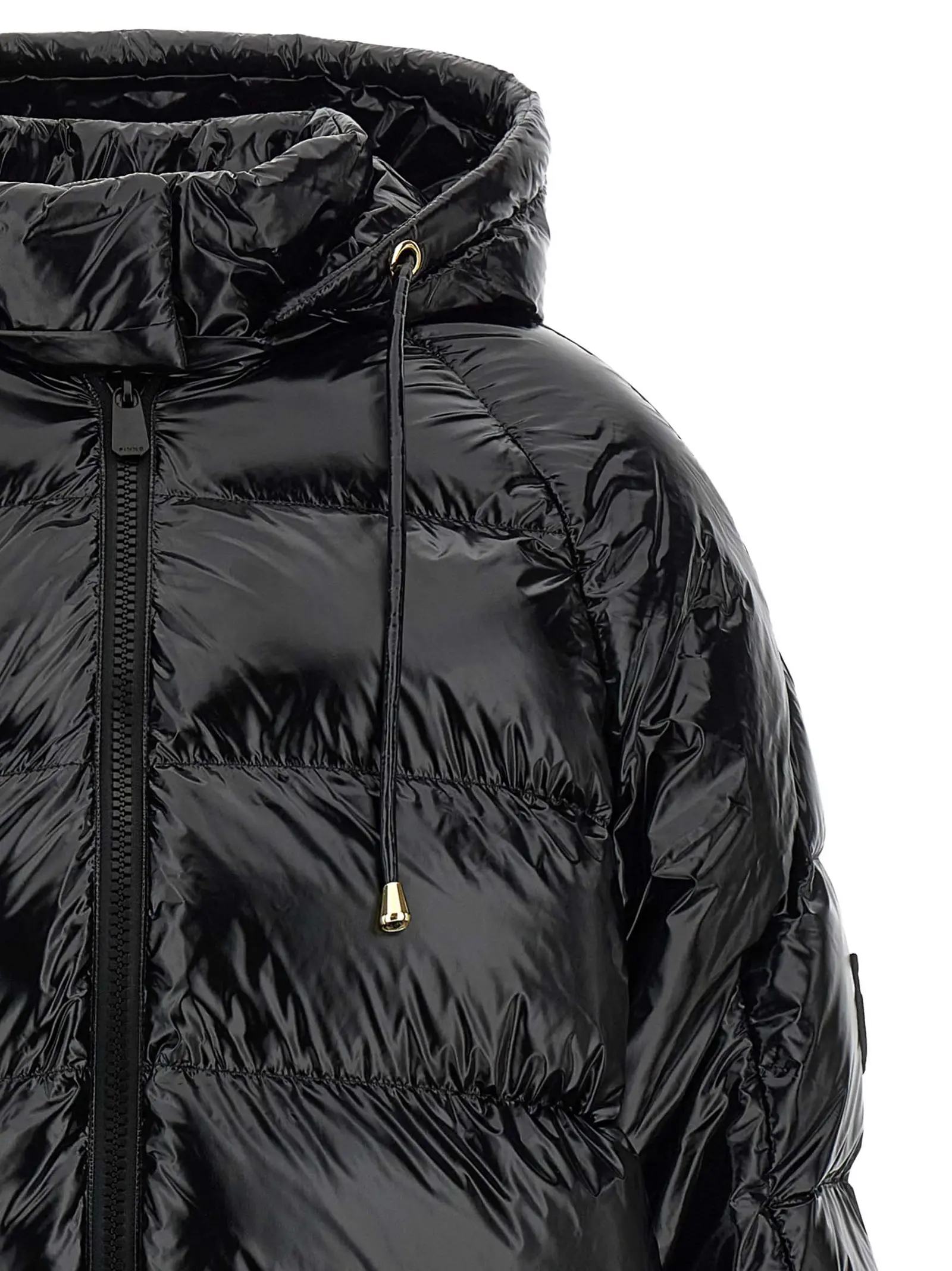 Куртка пухова Pinko Burro Чорна 4 'Burro' down jacket 100% polyamide PINKO Black