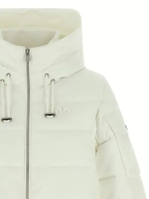 'Crusca' down jacket Woman PINKO White