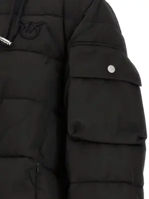 'Crusca' down jacket 100% polyester PINKO Black