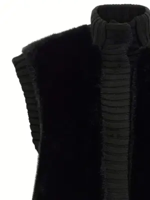 'Genovese' vest Woman PINKO Black