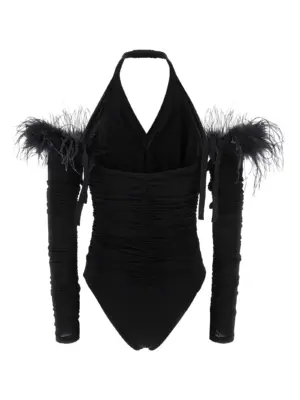 'Ottovolante' bodysuit Woman PINKO Black