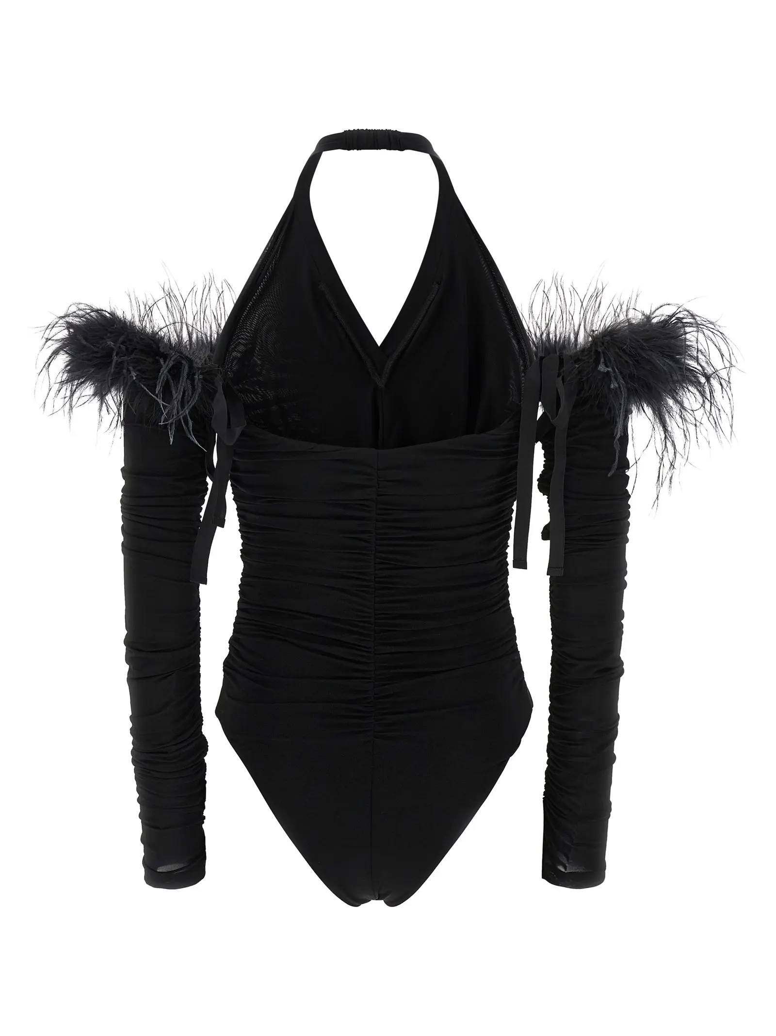 Боді Pinko Ottovolante Чорне 3 'Ottovolante' bodysuit Woman PINKO Black