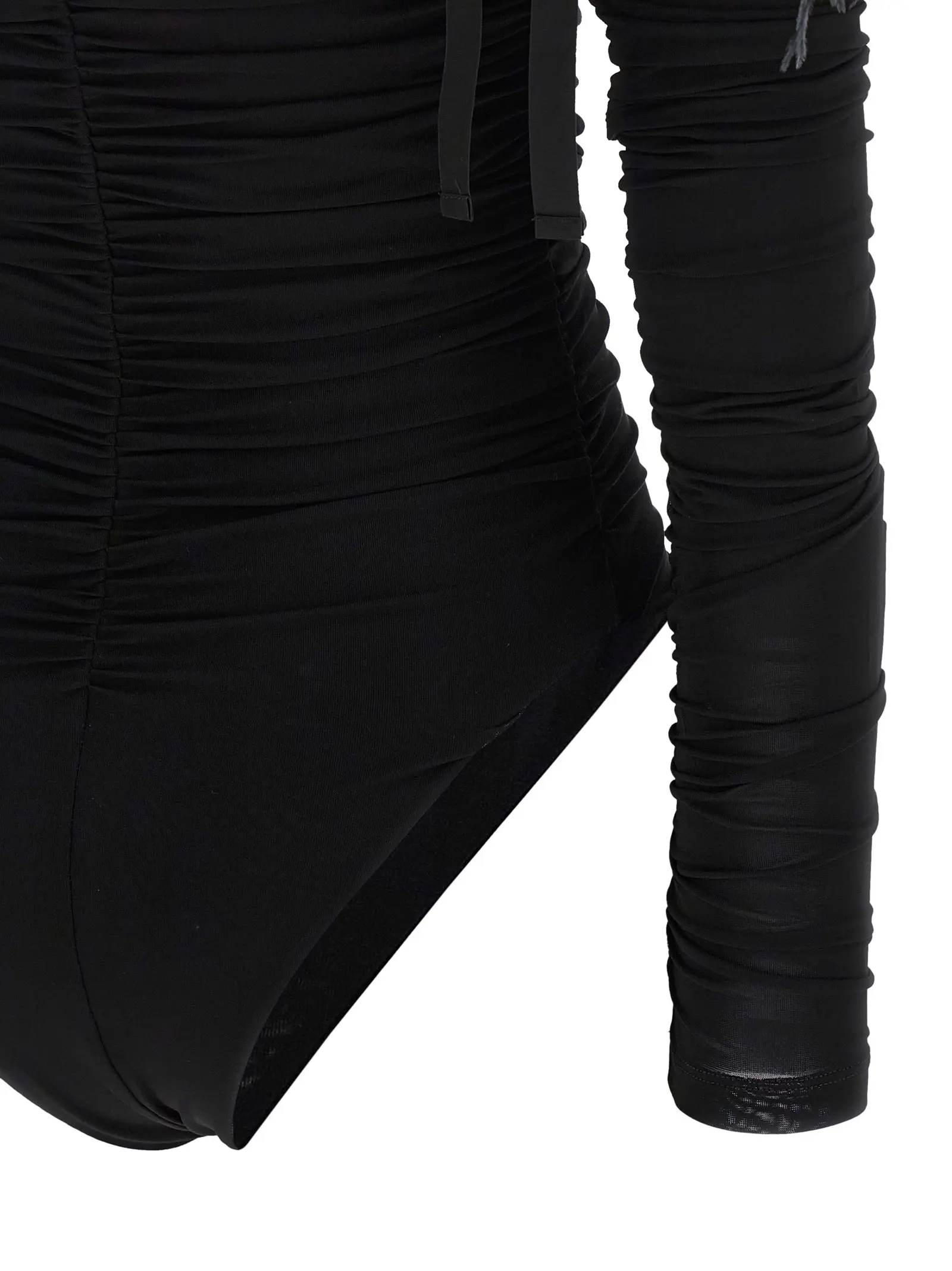 Боді Pinko Ottovolante Чорне 5 'Ottovolante' bodysuit Fall Winter 2025/2026 PINKO Black