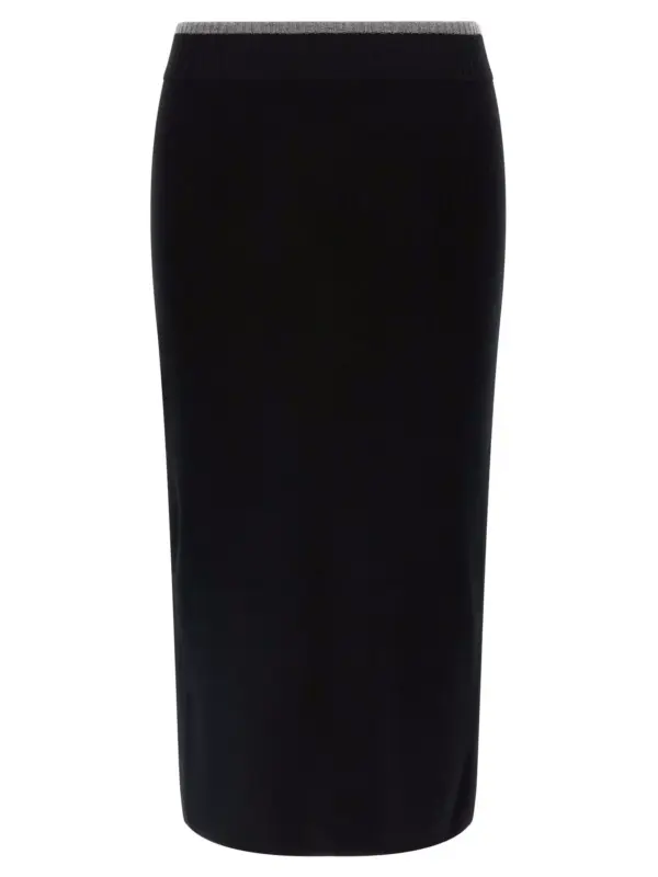 'Nuova Guinea' skirt PINKO Black