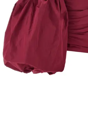 'Pallottoliere' top 100% polyester PINKO Bordeaux