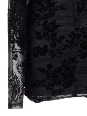 'Roulette' dress 85% polyamide