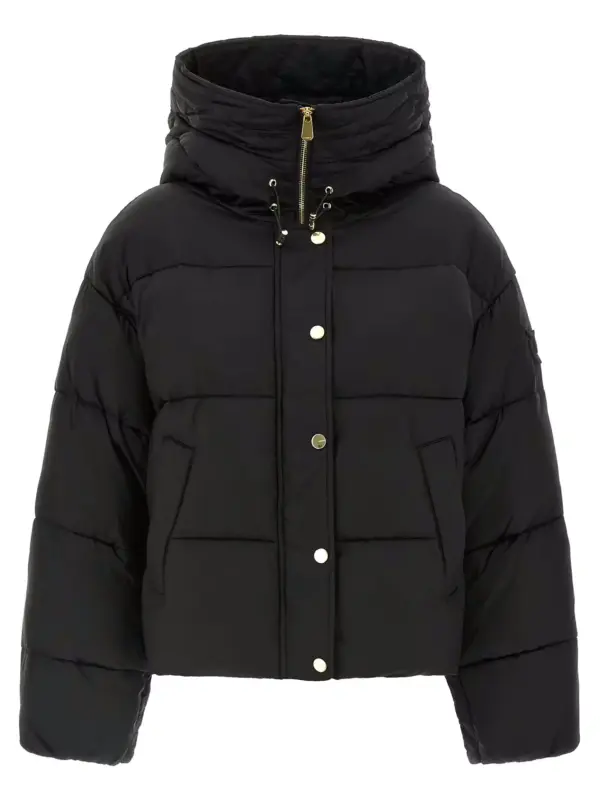'Impasto' down jacket PINKO Brown