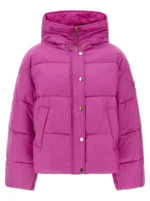 'Impasto' down jacket PINKO Purple