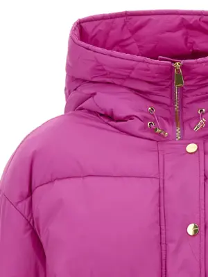 'Impasto' down jacket Woman PINKO Purple