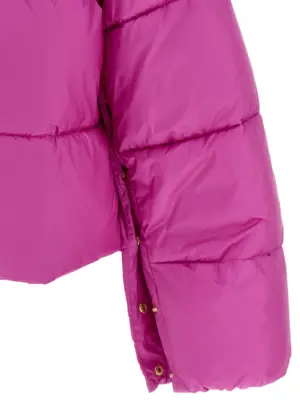 'Impasto' down jacket 100% polyamide PINKO Purple