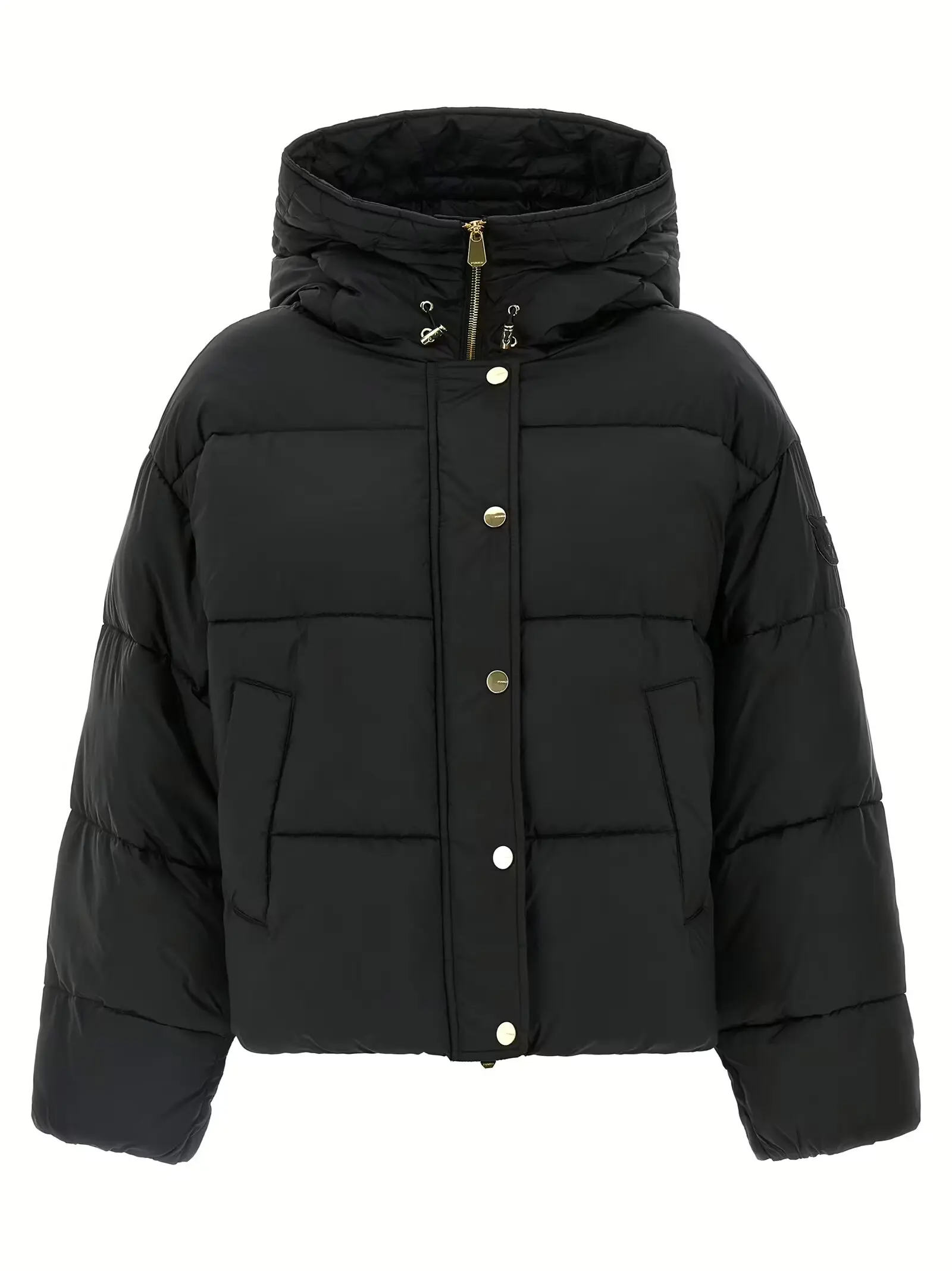 Пуховик Impasto Pinko Чорний 1 'Impasto' down jacket PINKO Black