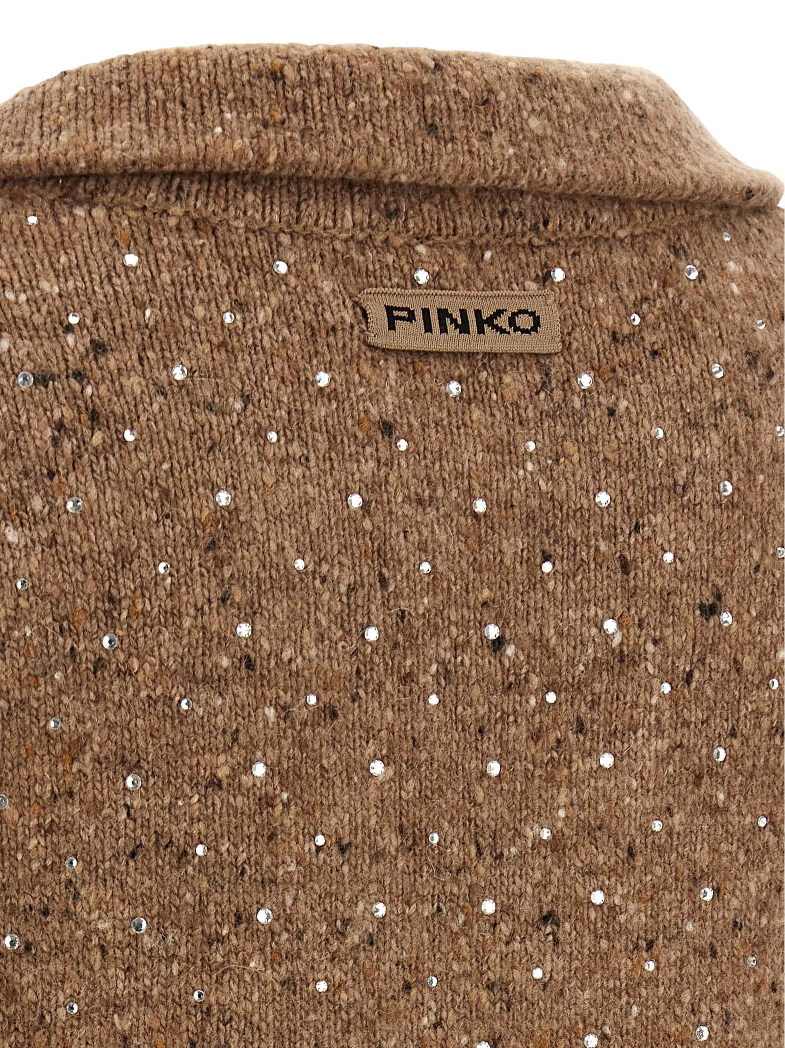 Светр Pinko Nibani Polo Бежевий 4 'Nibani Polo' sweater 60% wo