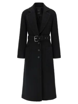 'Cerfoglio' coat PINKO Black