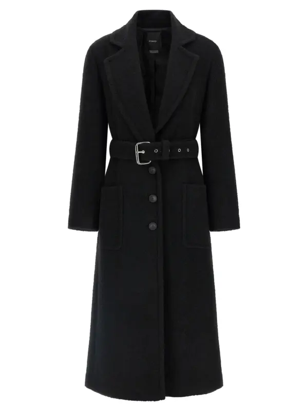 'Cerfoglio' coat PINKO Black