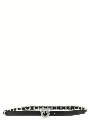 'Love Birds' belt PINKO Black