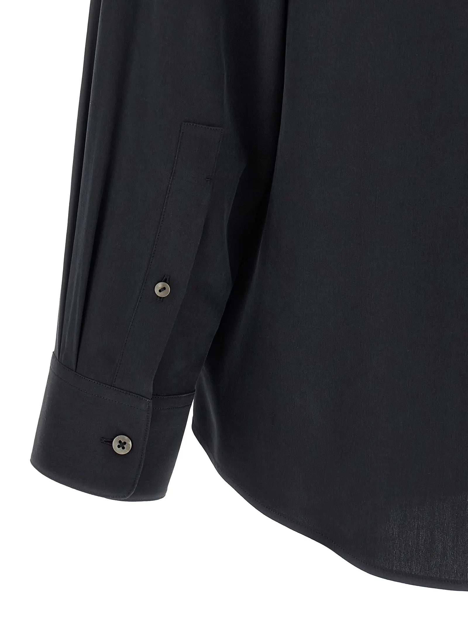 Сорочка The Row Briar Чорна 4 'Briar' shirt 100% silk THE ROW Black