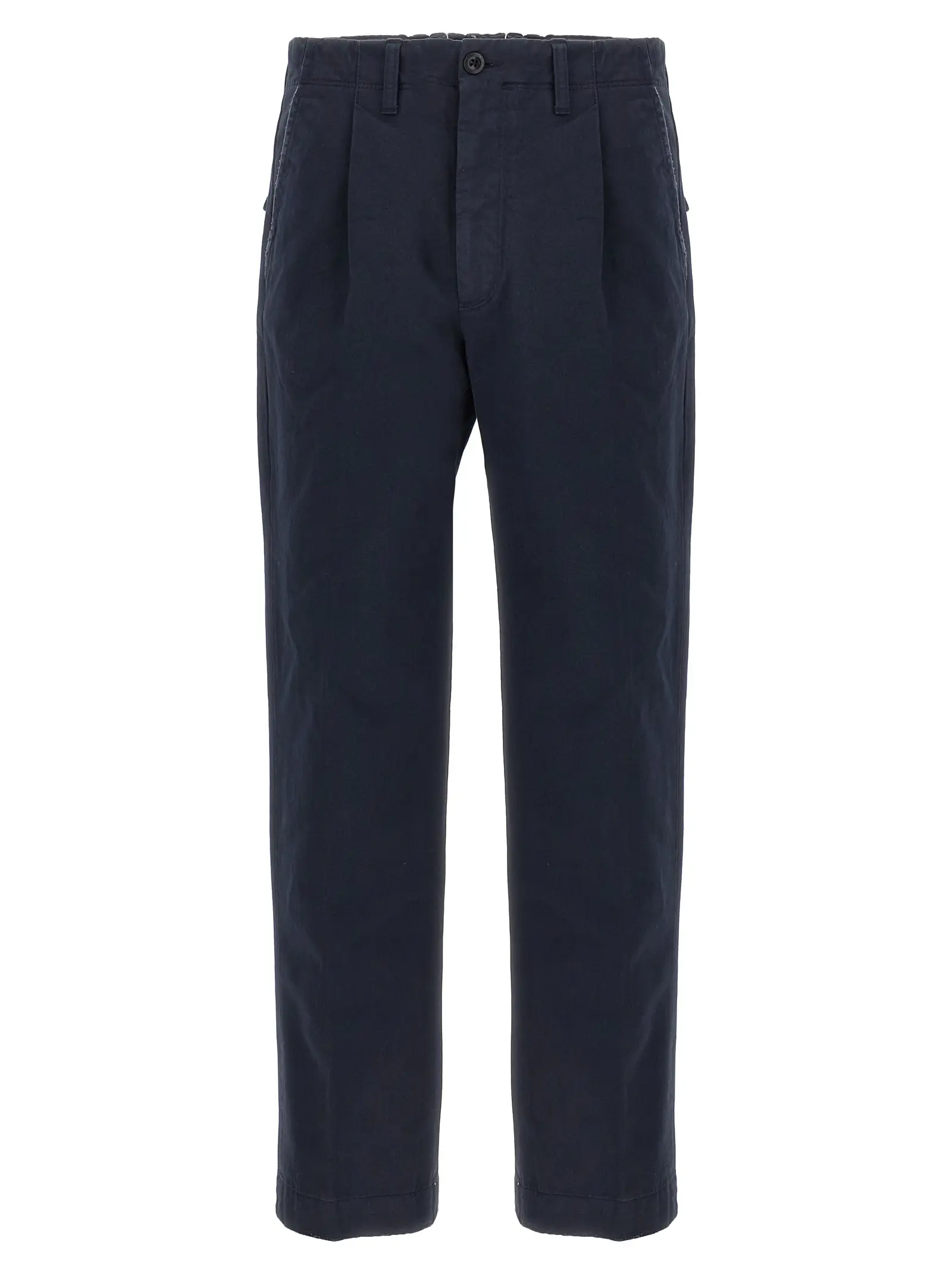 Штани Incotex Cotton Сині 1 Cotton trousers INCOTEX Blue