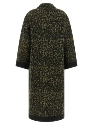 Animalier coat 1101W25565336 NUDE Green