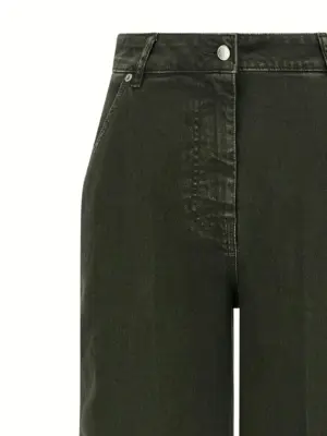 Wide leg jeans Woman NUDE Black