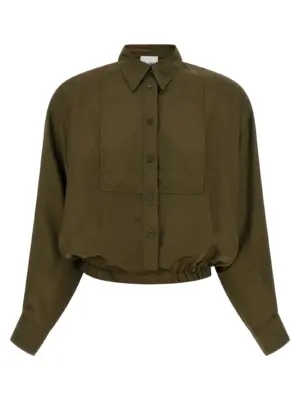 Plastron shirt NUDE Green