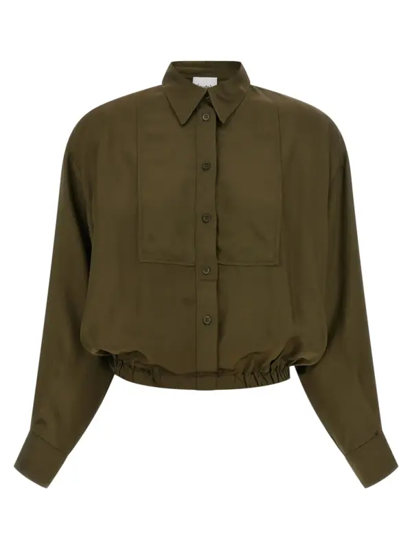 Plastron shirt NUDE Green