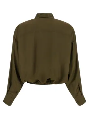 Plastron shirt 1103W2566312 NUDE Green