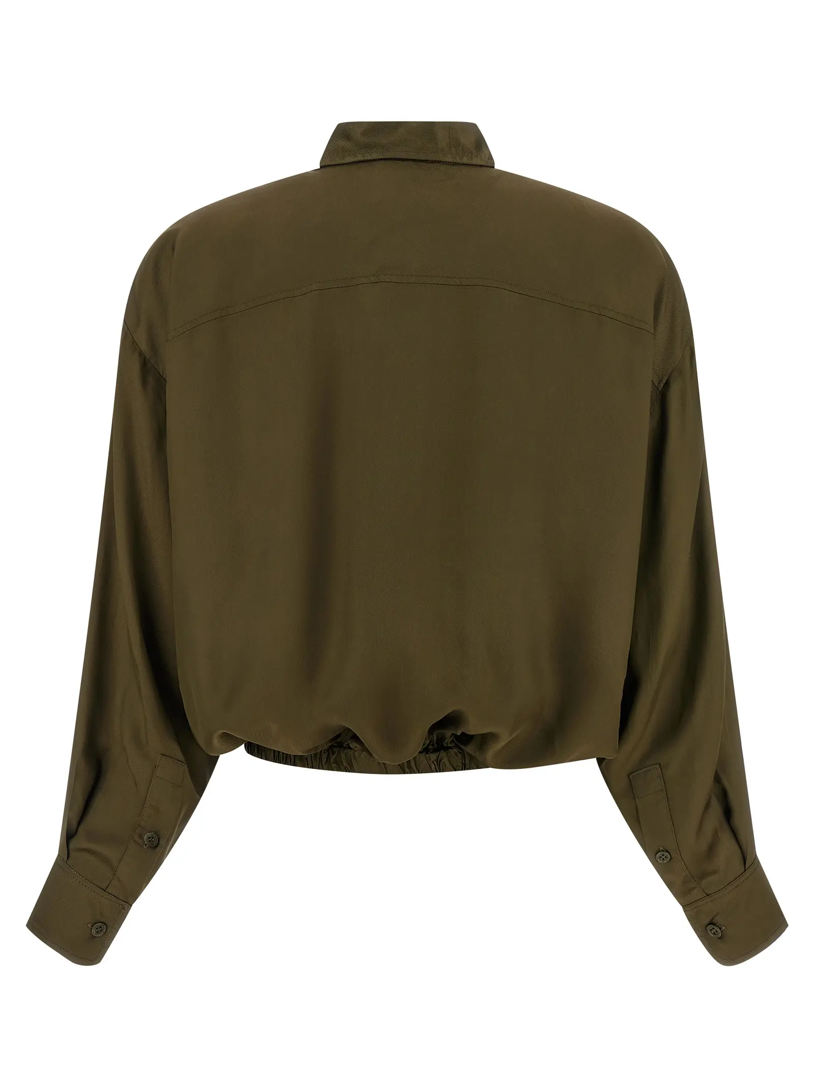 Сорочка Nude Plastron Зелена 2 Plastron shirt 1103W2566312 NUDE Green