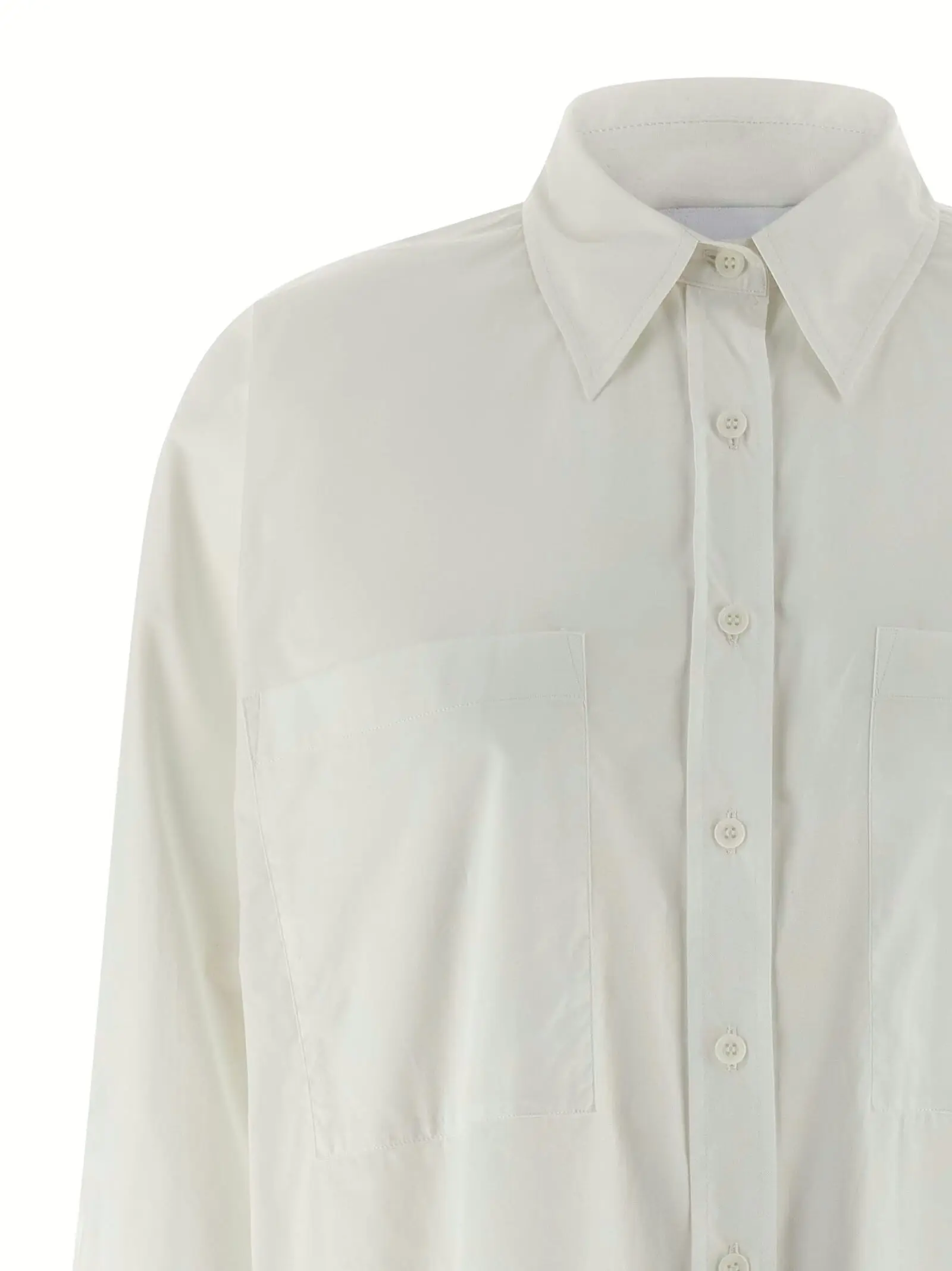 Сорочка з рукавами летюча миша Nude Біла 3 Bat sleeve shirt Woman NUDE White