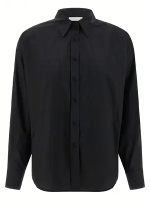 Bat sleeve shirt NUDE Black
