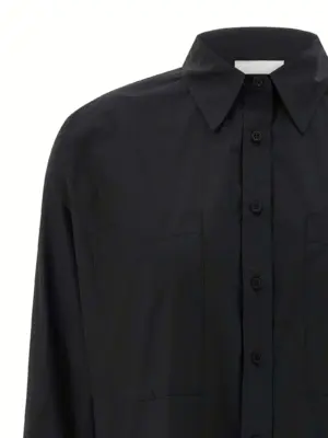 Bat sleeve shirt Woman NUDE Black