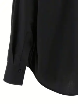 Bat sleeve shirt 100% cotton NUDE Black