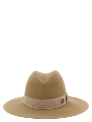 'Zango' hat MAISON MICHEL Beige