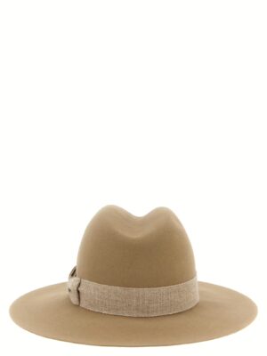 'Zango' hat Woman MAISON MICHEL Beige