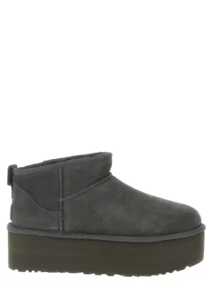 'Classic Ultra Mini Platform' ankle boots UGG Gray