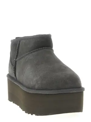 'Classic Ultra Mini Platform' ankle boots 1135092CHRC UGG Gray