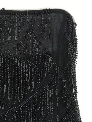 'Sequins Bubble' top Woman ROTATE BIRGER CHRISTENSEN Black