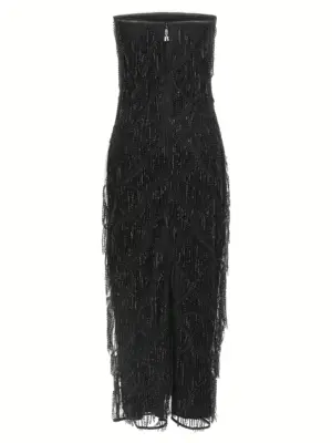 'Sequins Midi Tube' dress 114622100100 ROTATE BIRGER CHRISTENSEN Black